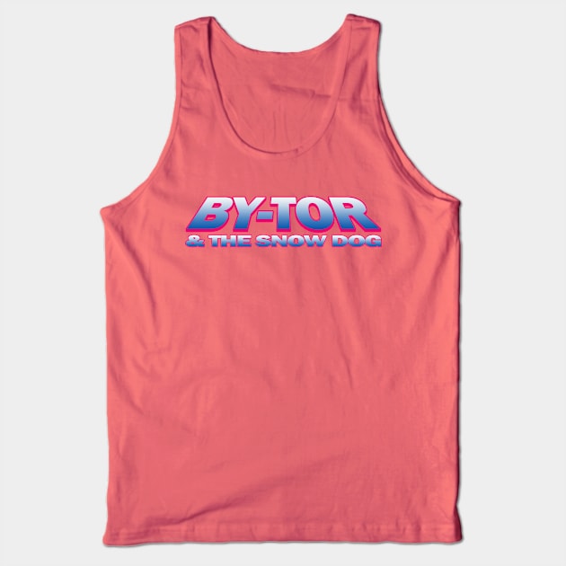 By-Tor and the Snow Dog MOTU-Style Logo Tank Top by RetroZest